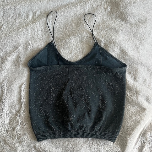 FREE PEOPLE Crop Top Seamless Sparkle Brami - Picture 3 of 6